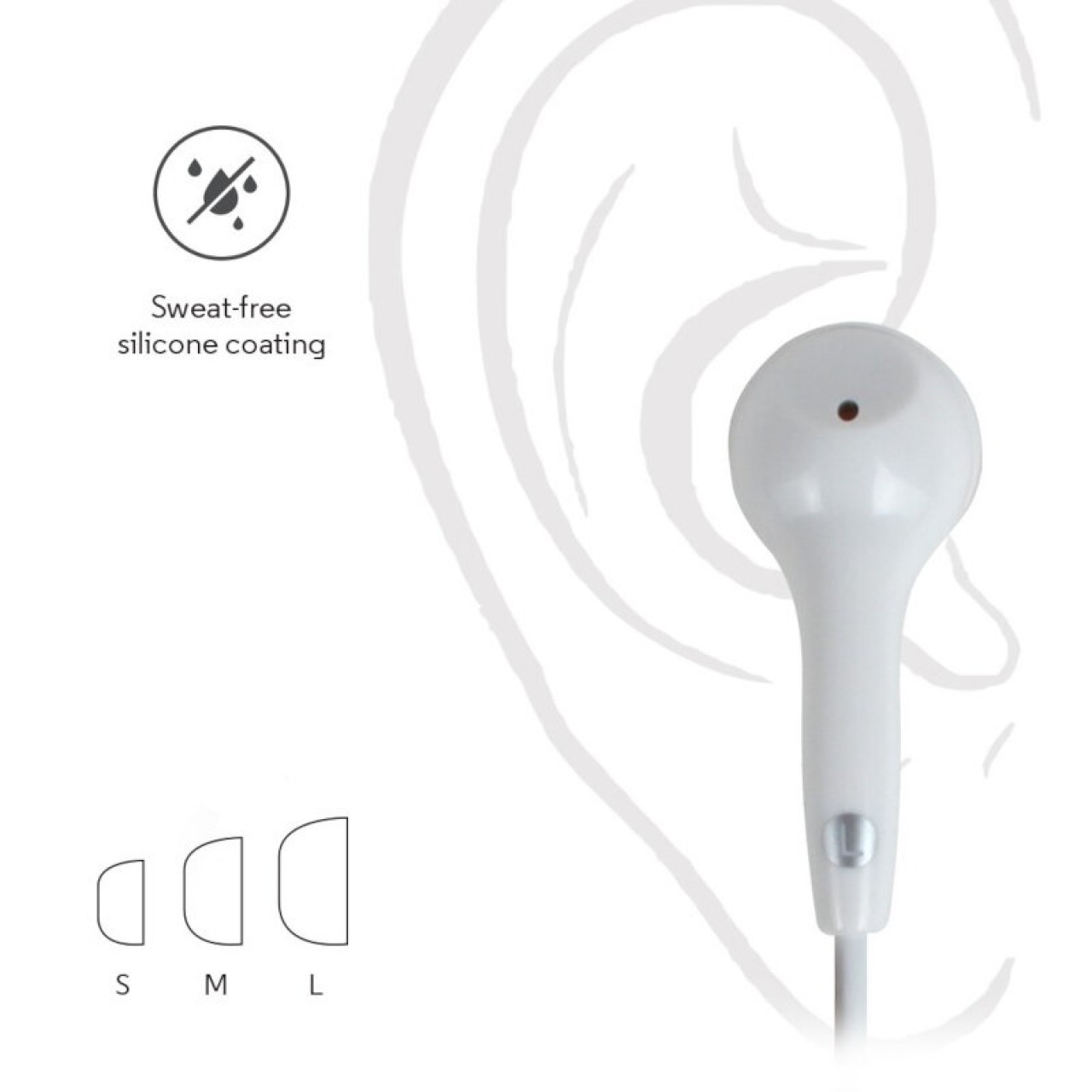 Motorola EARBUDS 2 White In ear ακουστικά ψείρες Hands Free - 5970