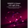 GloboStar® 80061 SONOFF L2 - Wi-Fi Smart RGB LED Light Strip Waterpoof IP65 - SET 5M - 5978