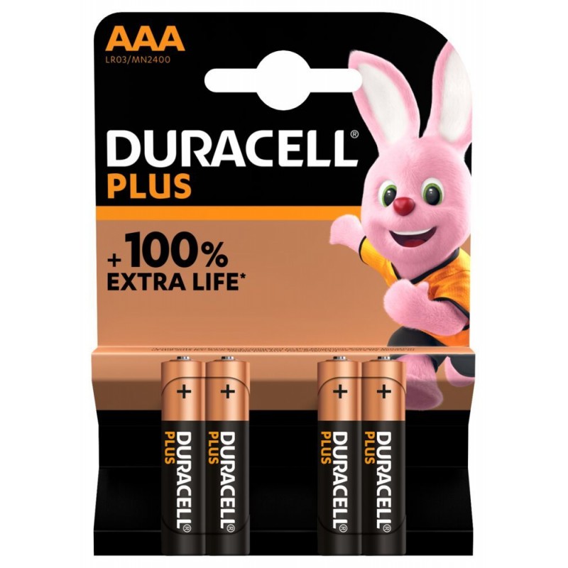 Duracell Plus Power LR03 AAA (4τμχ) - 6761