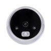 GloboStar® 86062 Ψηφιακή Έξυπνη Camera Εξώπορτας 120° Μοιρών με Έγχρωμη Οθόνη 2.8" Inches - Νυχτερινή Όραση με LED IR - Κουδούνι - Λειτουργεί με 4 Μπαταρίες AAA - 6776