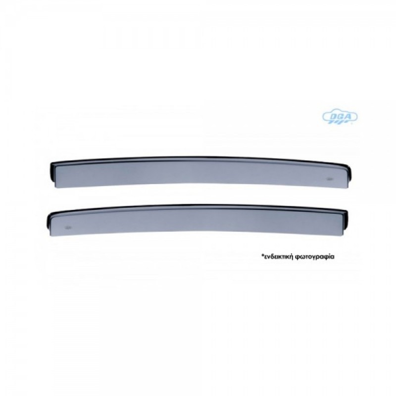 ΖΕΥΓΑΡΙ ΠΙΣΩ ΑΝΕΜΟΘΡΑΥΣΤΕΣ ΓΙΑ OPEL ASTRA J 5D 2010-2015 ΑΠΟ ΕΥΚΑΜΠΤΟ ΧΥΤΟ ΑΚΡΥΛΙΚΟ ΓΥΑΛΙ DGA - 2 ΤΕΜ - 7385
