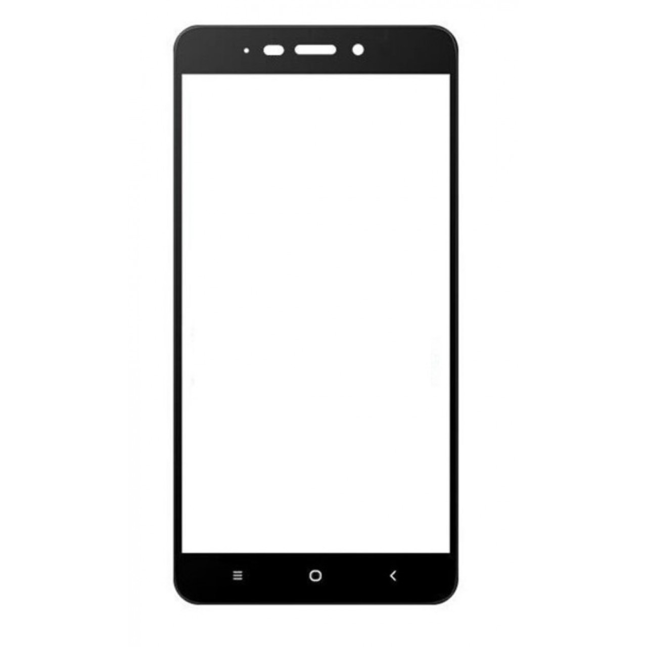 Tempered Glass (Τζάμι) - Προστασία Οθόνης 9H για Xiaomi Redmi 4 16GB Full Cover - 4158 - Μαύρο - OEM
