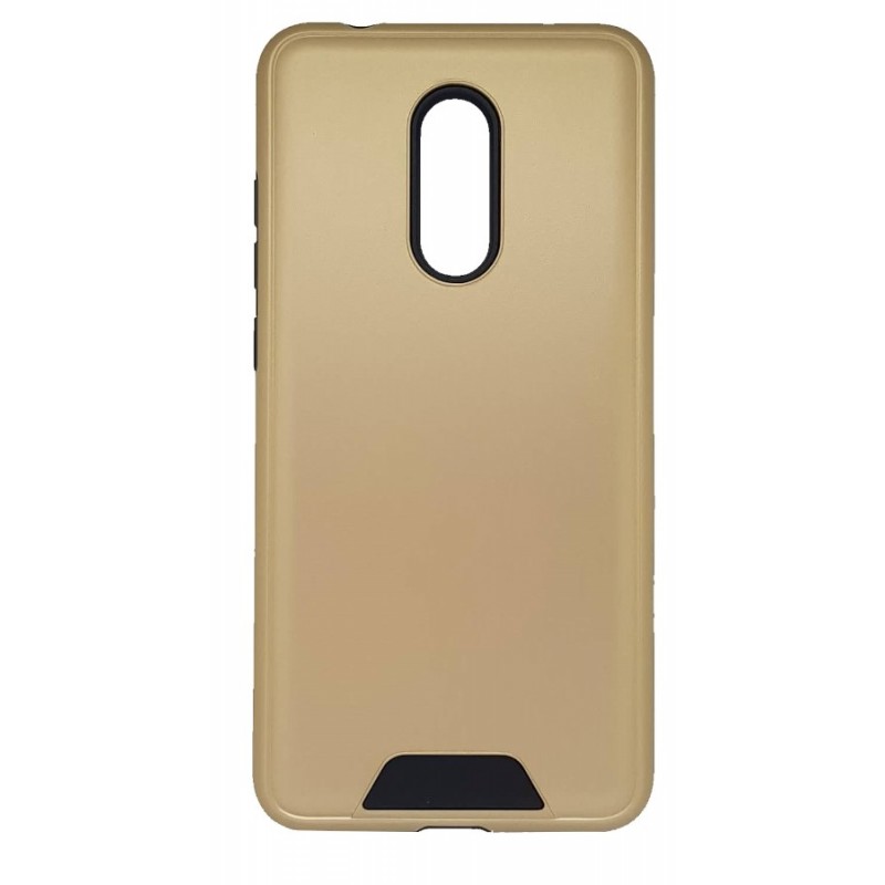 Θήκη Xiaomi Redmi 5 Hybrid Soft touch Σιλικόνης TPU και Σκληρό πλαστικό PC - 4429 - Χρυσό - OEM
