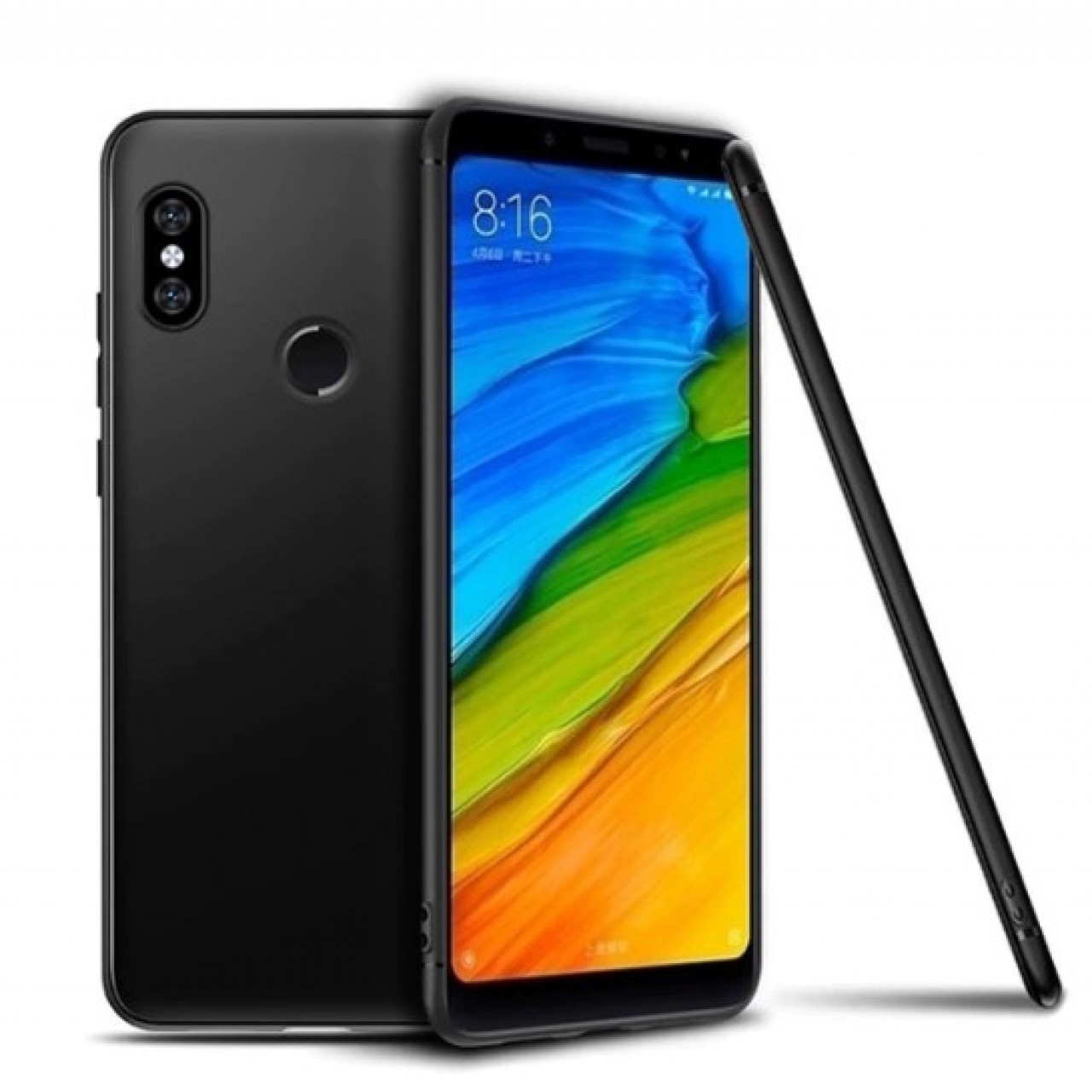 Θήκη για Xiaomi Mi 8 Σιλικόνης TPU Ματ Candy - 4357 - Μαύρο - ΟΕΜ