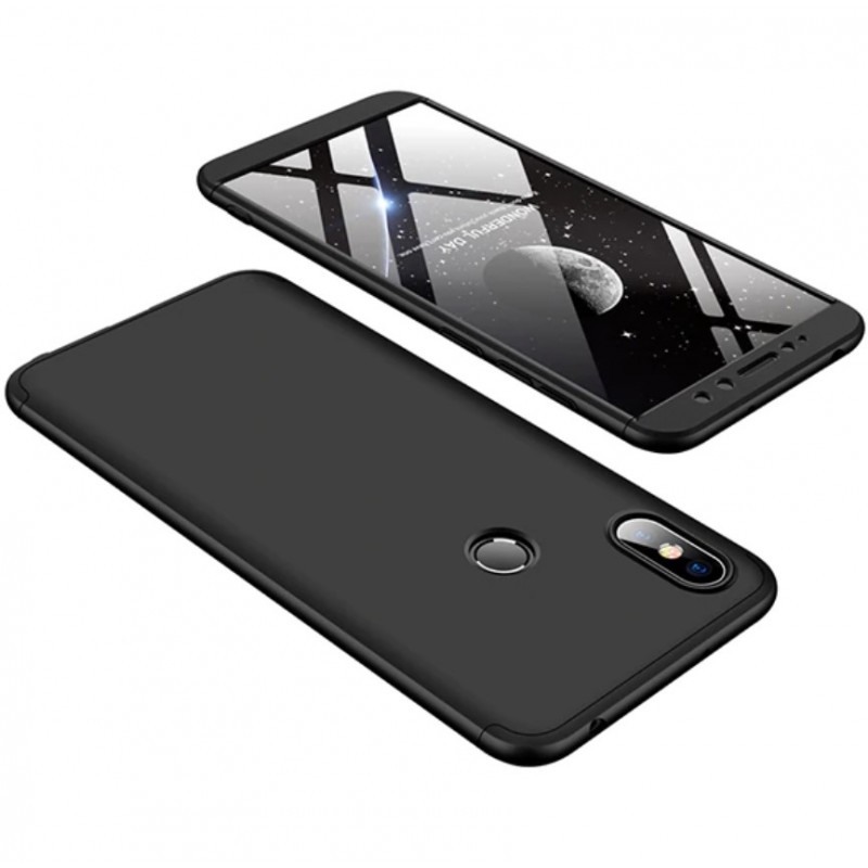 Θήκη για Xiaomi Mi 8 SE Full Body GKK 360° Σκληρή Πλαστική - 4394 - Μαύρο - ΟΕΜ
